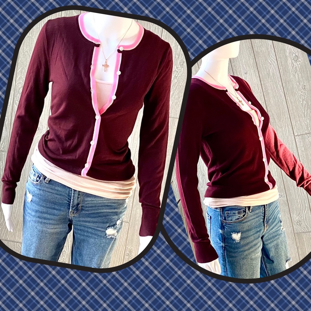 MERINO WOOL CARDIGAN